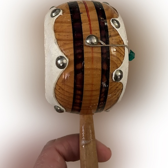 50%off w♥️ Vintage Handheld Twist Monkey Drum Musical Instrument - Picture 1 of 4